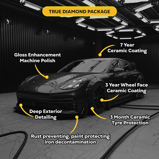 Ceramic Protection Solutions | True Diamond Protection - 7 Year Ceramic Coating