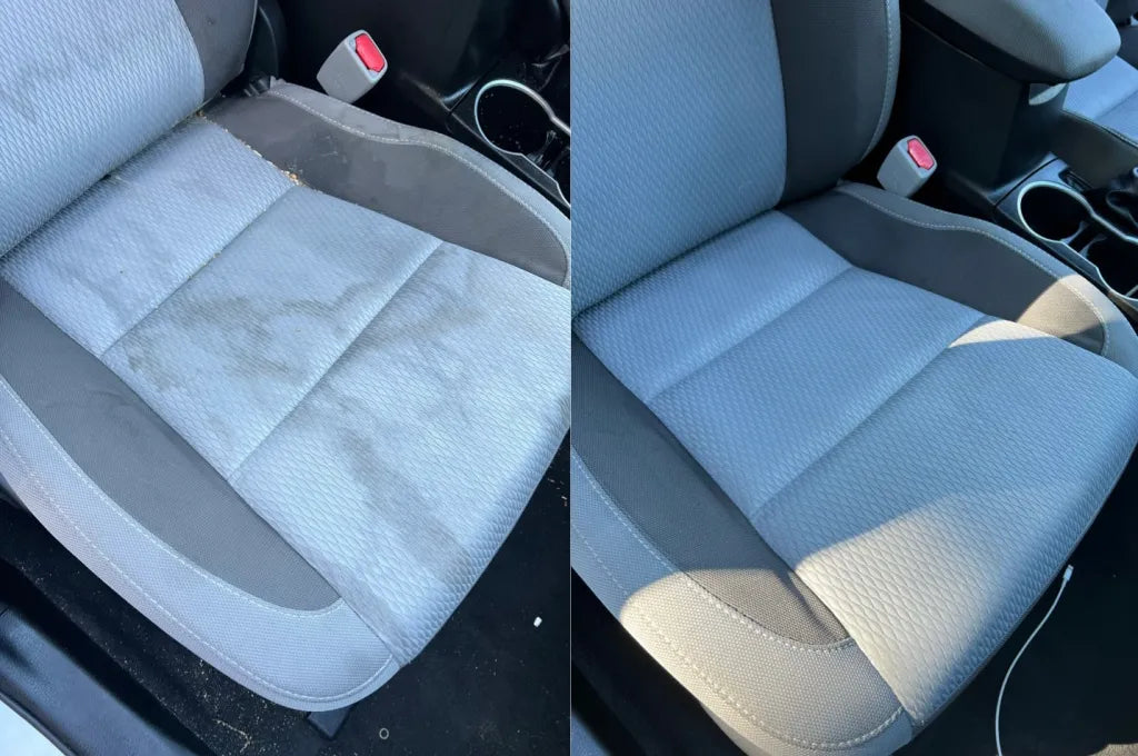 Interior Deep Clean | Fabric Seat - Shampoo, Steam and Wet Extraction