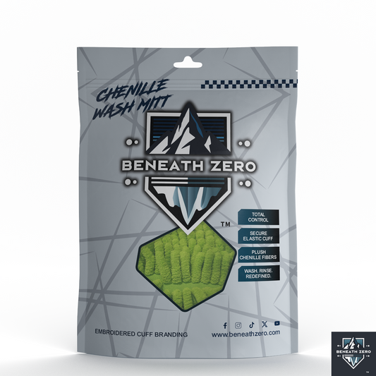 Beneath Zero | Ultra-Soft Chenille Wash Mitt
