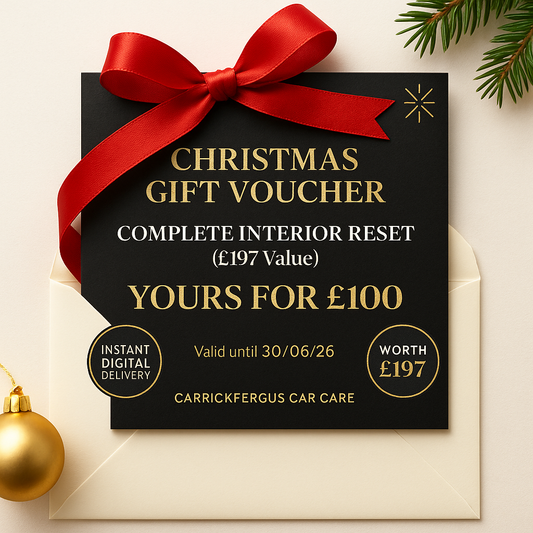 Interior Deep Clean Christmas Gift Voucher