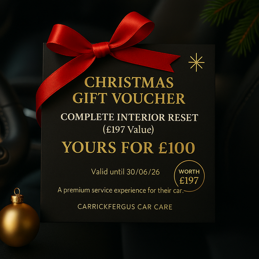 Interior Deep Clean Christmas Gift Voucher