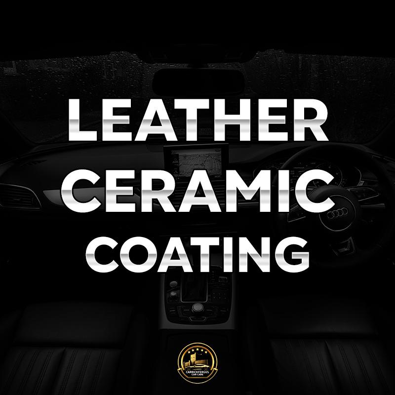 Leather Ceramic Coating | 3 Stage Signature Leather Interior
