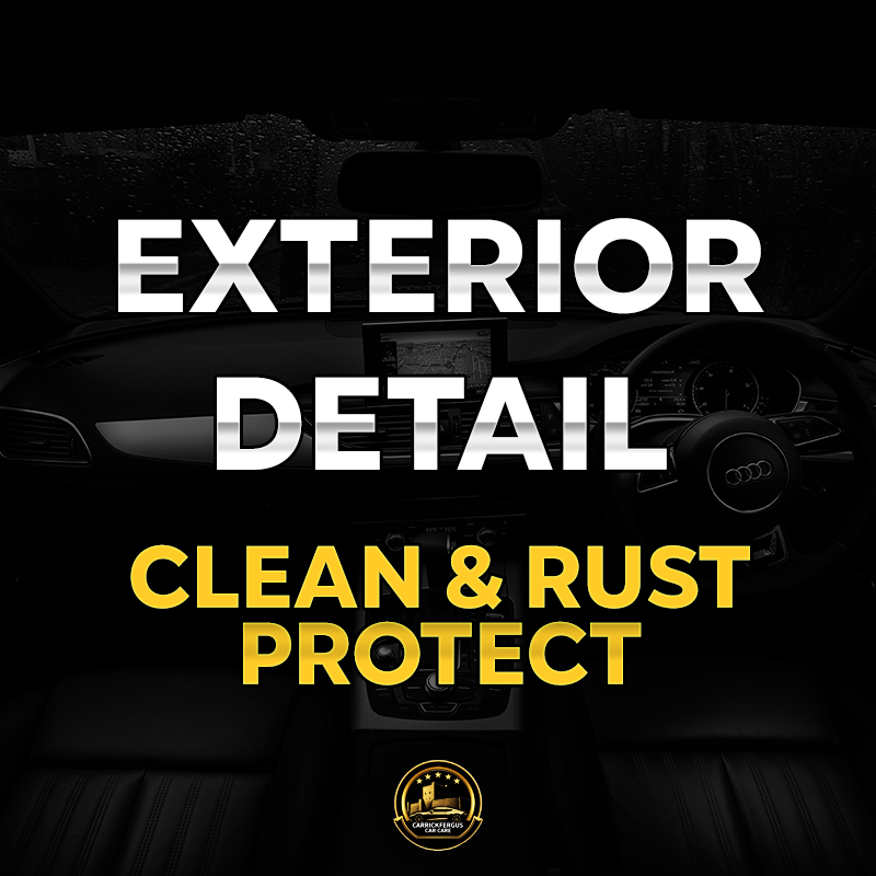 Exterior Detail | Clean and Rust Protect