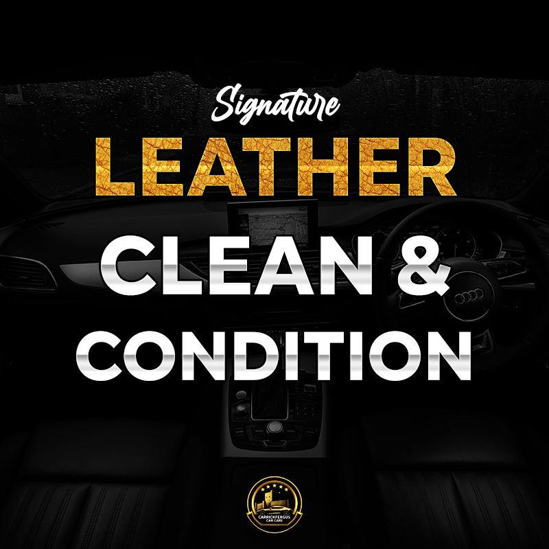 Interior Detailing - Signature Leather Clean and Condition